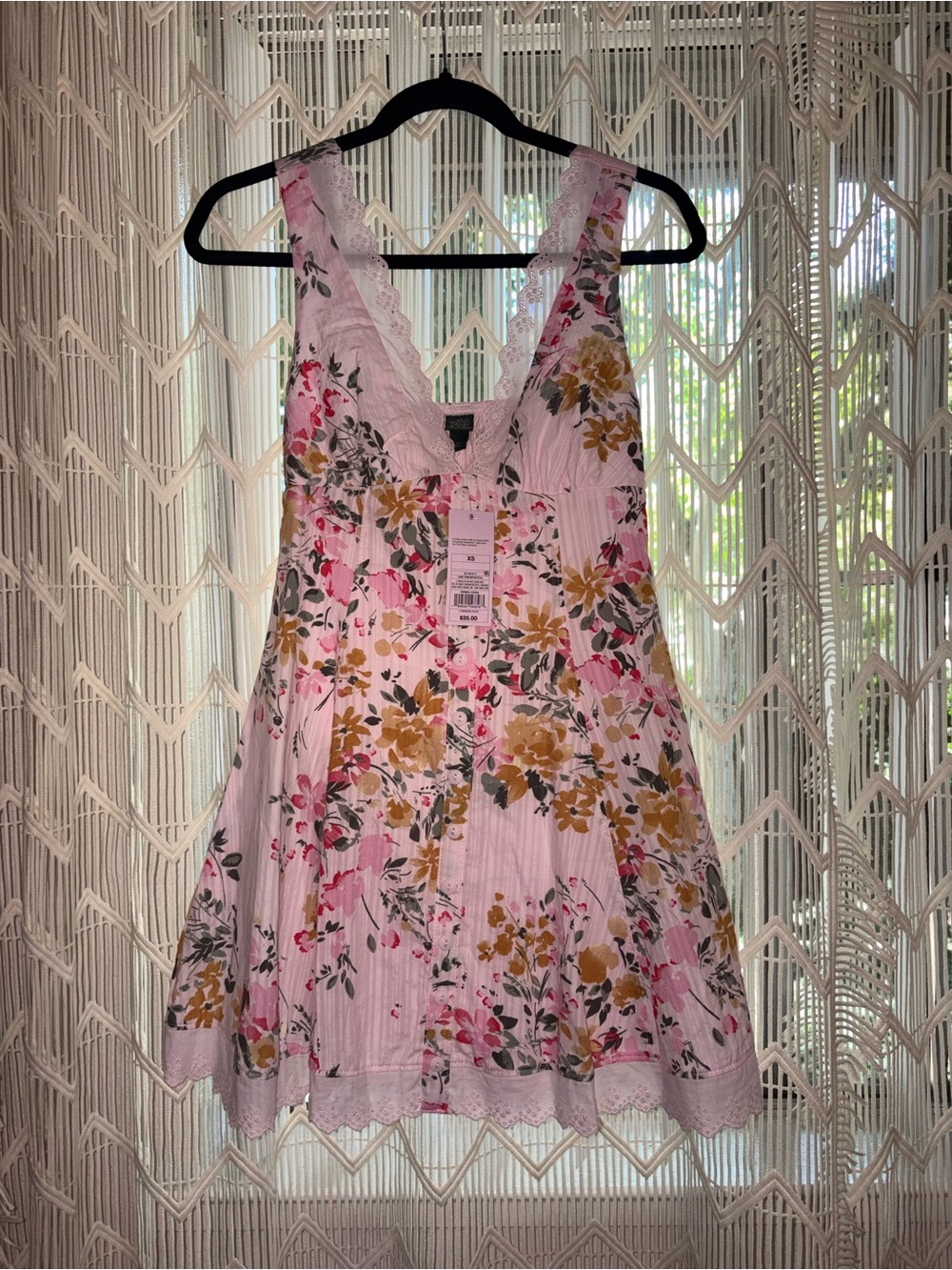 wild fable Pink Floral Mini Dress